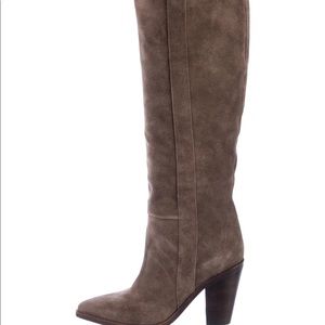 Sigerson Morrison brown suede boots nwob 6.5